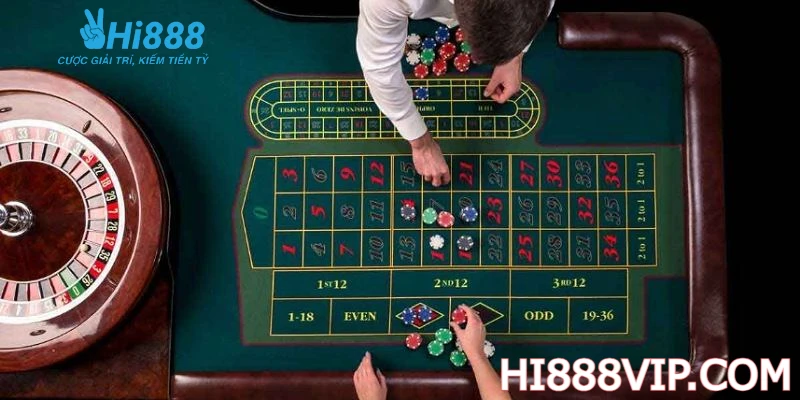 Sơ đồ các loại cược trong và ngoài, minh họa trực quan cho cách chơi Roulette hiệu quả.